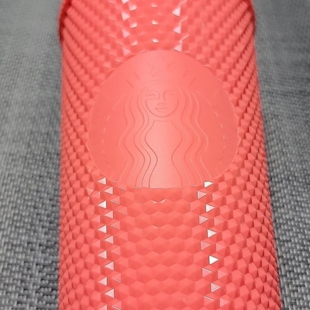 *NEW* Starbucks Dragonfruit Studded Bling Tumbler 24 oz. NWT Summer 2022